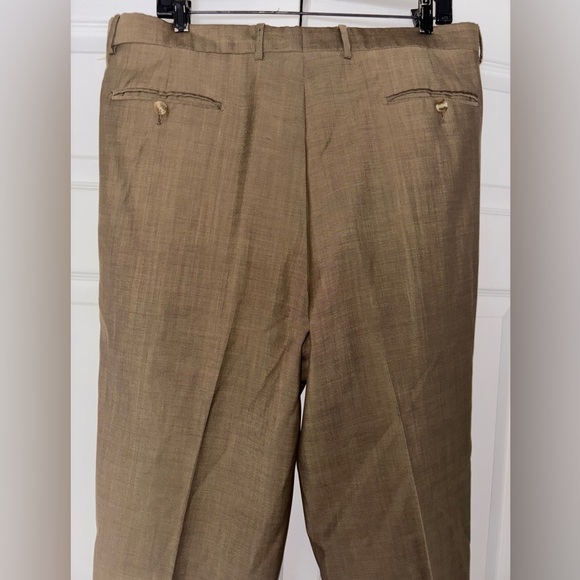 Valentino new without tags pleated silk & wool made in biella italy mauv… - Picture 8 of 17